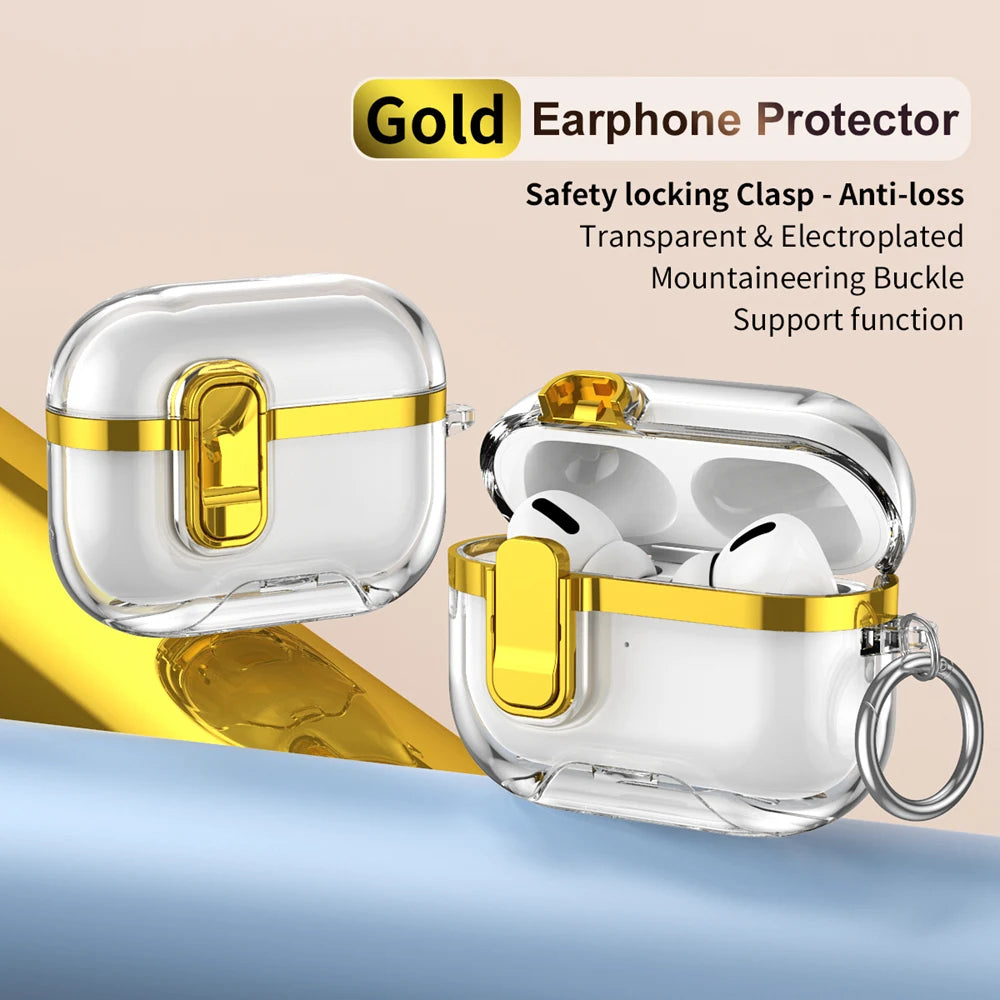 Transparente Stoßfeste Schutzhülle für AirPods Pro 3