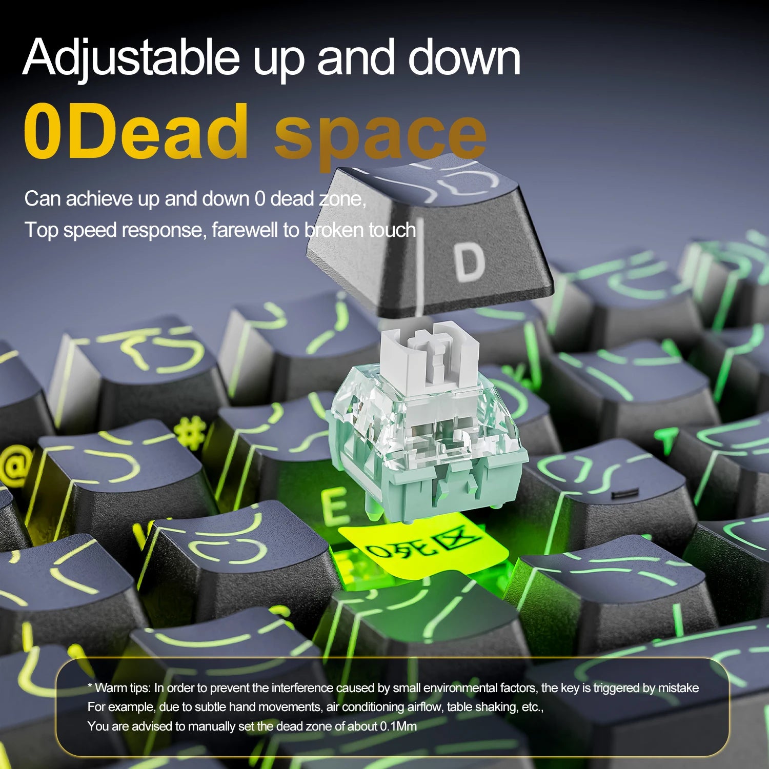 X68HE ATTACK SHARK Tastatur