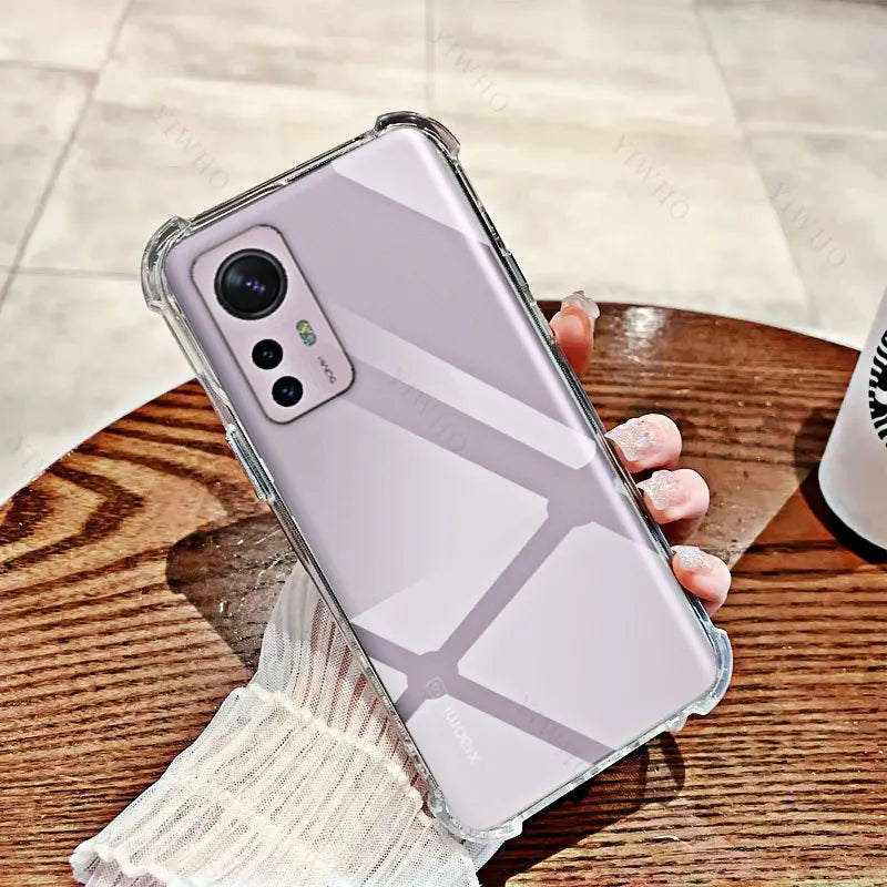 Xiaomi 12 TPU Klare Soft Hülle Transparent