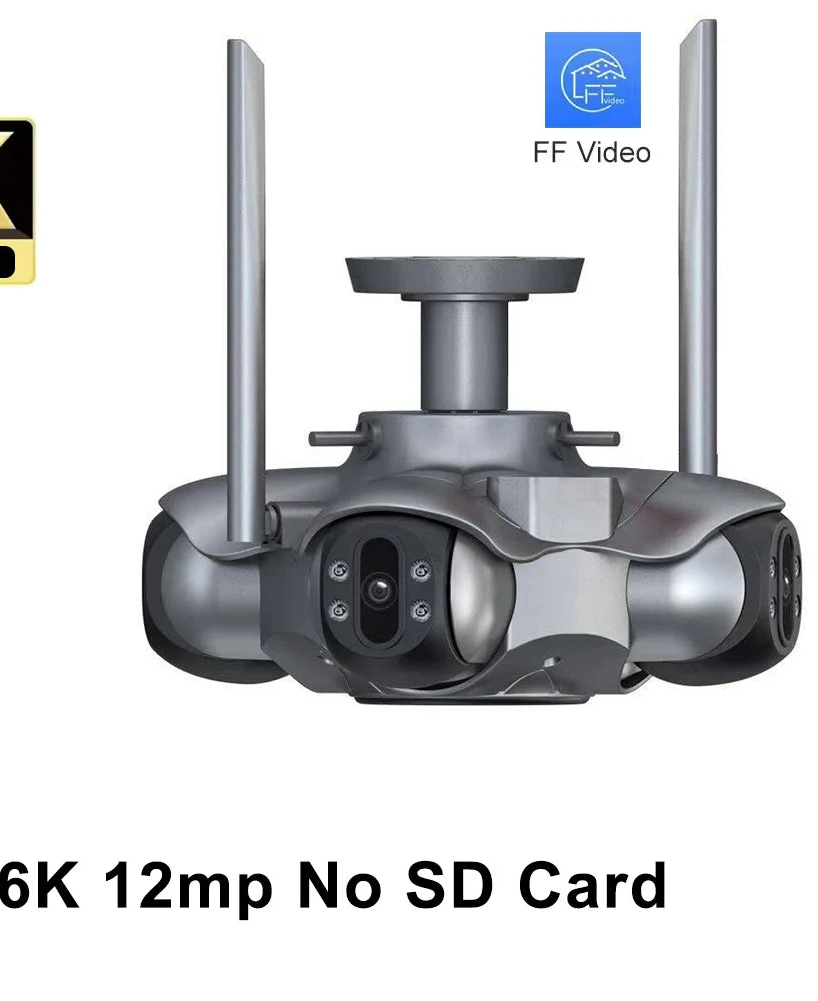 10K 20MP WLAN PTZ Kamera Outdoor Vierfach-Ansicht