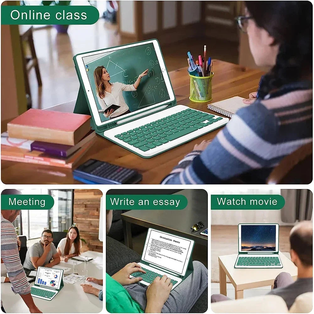 iPad 10. Gen Hülle mit Tastatur