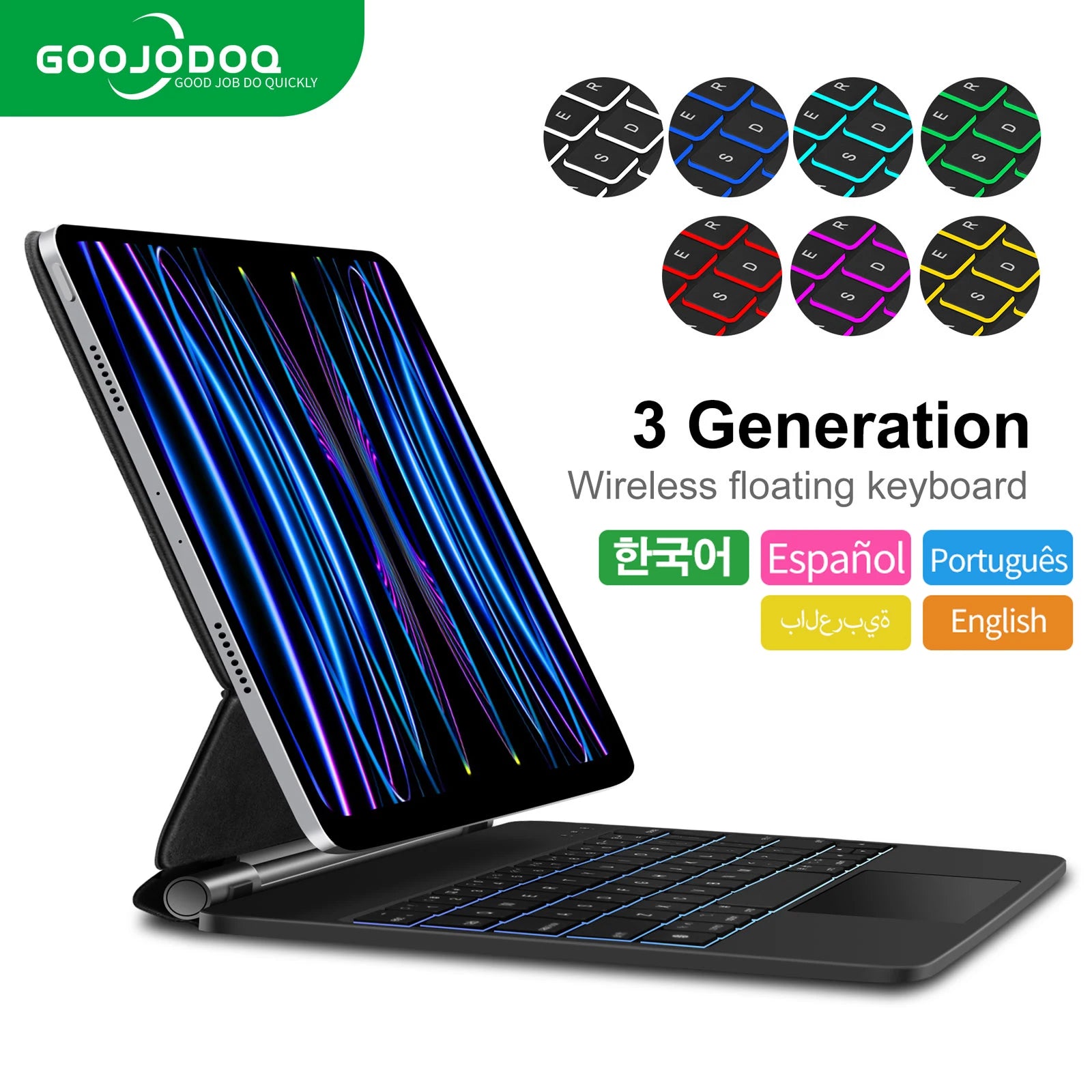 GOOJODOQ Magic Keyboard iPad Air 13"