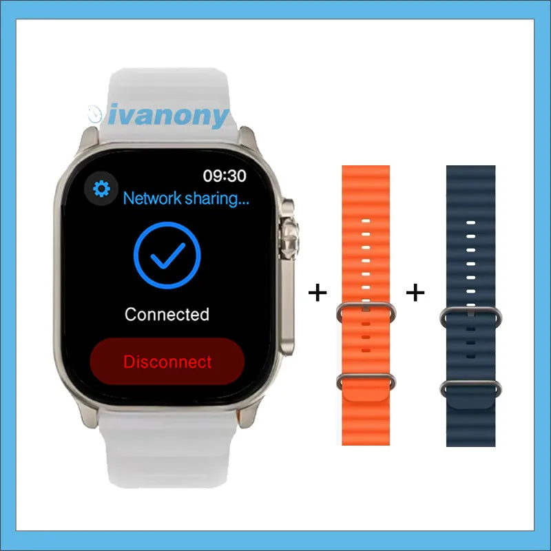 Smartwatch HK11 Ultra3 mit Sprachassistent & TWS