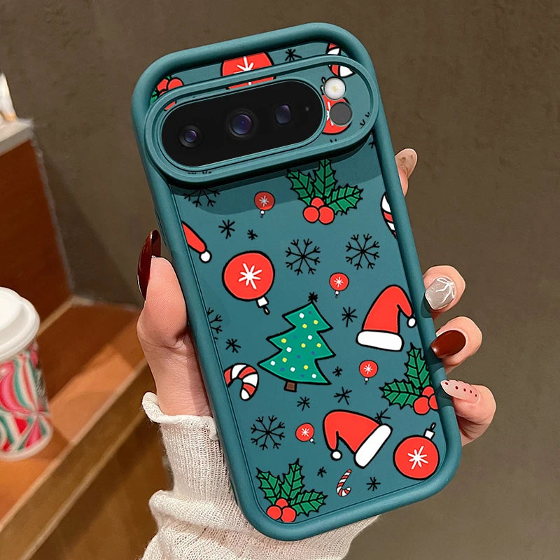 Cute Christmas phone case for Google Pixel