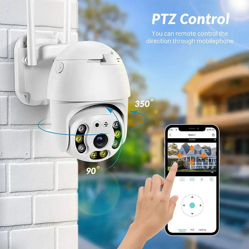 Drahtlose WLAN IP Kamera Outdoor mit Bewegungsalarm