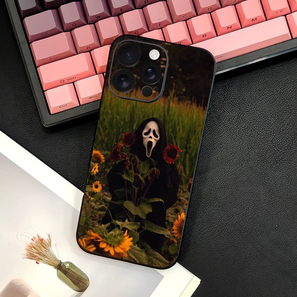Ghost Face Scream Hülle iPhone TPU weich hautfreundlich