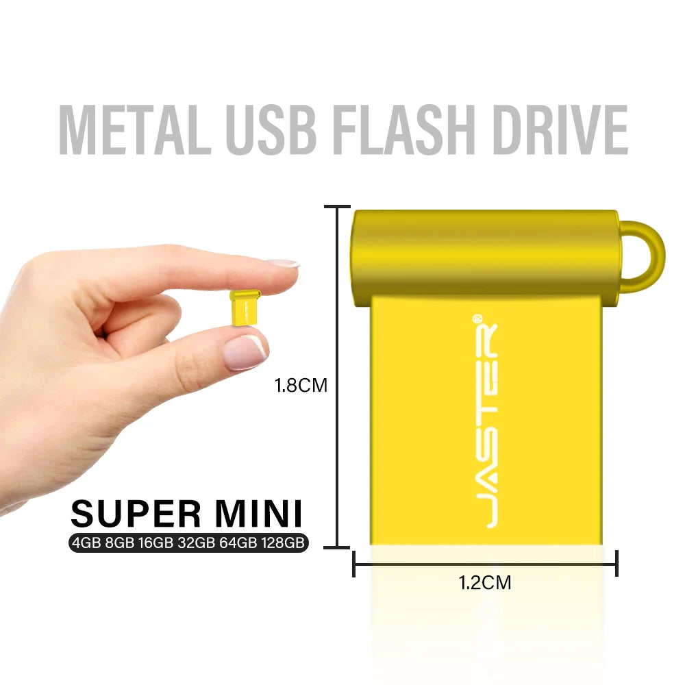 Jaster Mini Metal USB Stick 3.0 4-64GB