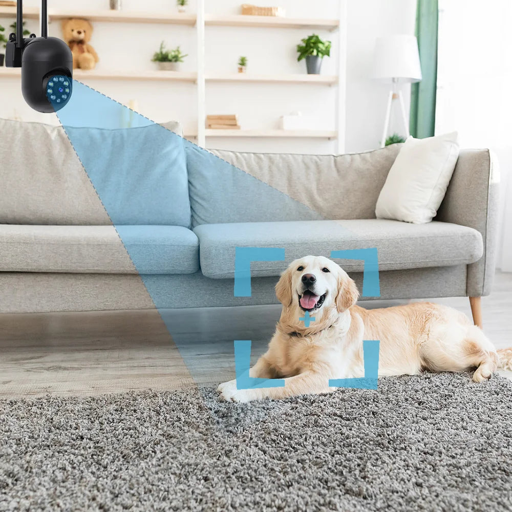 3MP WLAN Außenkamera mit Bewegungserkennung und Audio