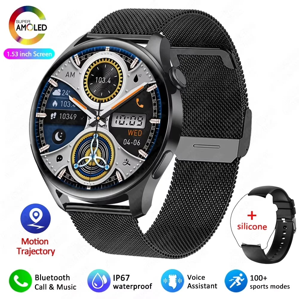 Ultradünne Outdoor-Smartwatch mit Gesundheitsüberwachung