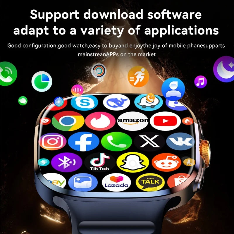 5G Smartwatch mit Drehkamera & 2,4" AMOLED Display