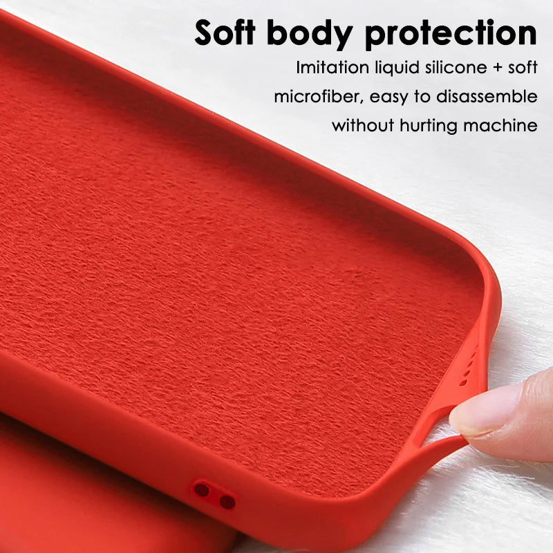 Flüssigsilikonhülle für POCO F-Serie