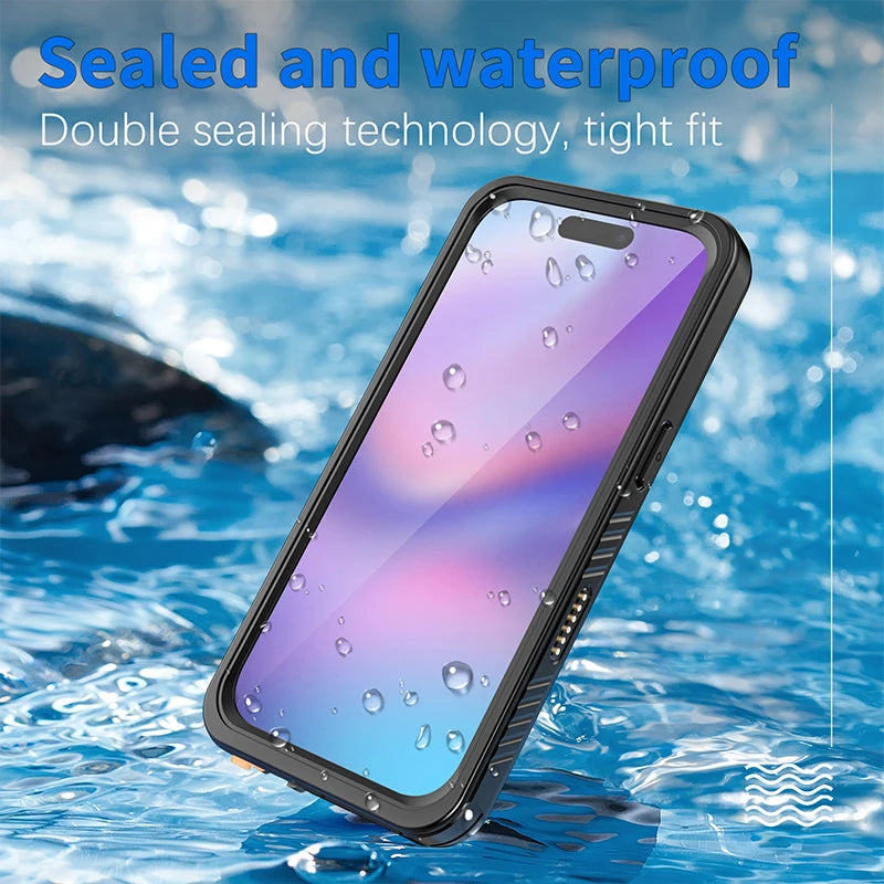 Shellbox wasserdichte Full-Cover Hülle für iPhone 17