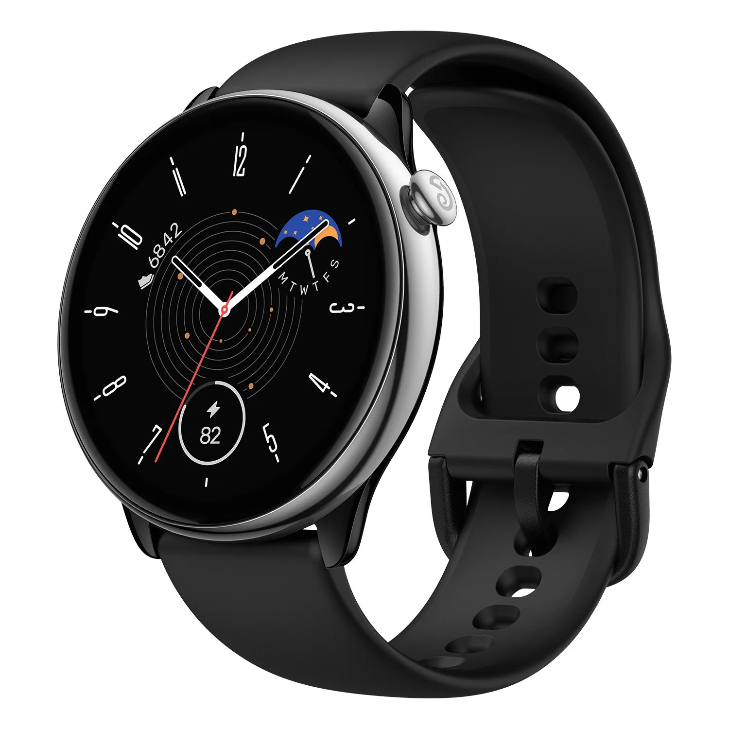 Kompakte 43mm Smartwatch mit 120 Sportmodi & Sensoren