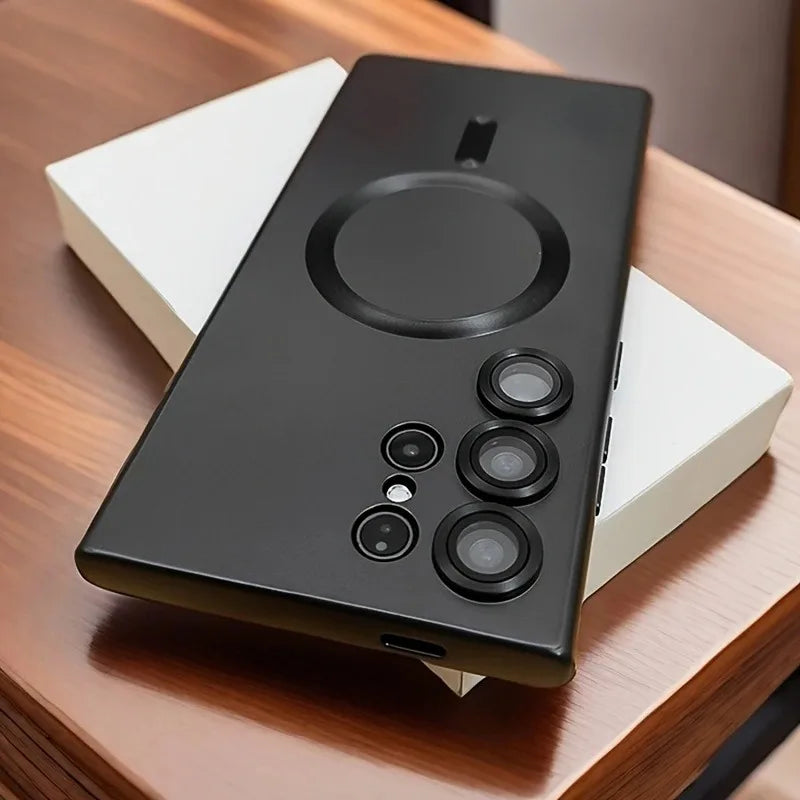 Magnetische Matte-Hülle für Galaxy S25/S24