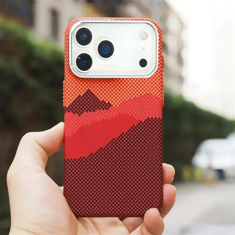 Carbonfaser Magsafe Hülle für iPhone 17 Pro Max