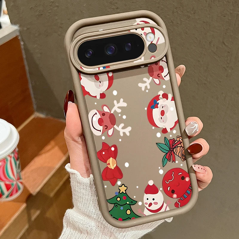 Cute Christmas phone case for Google Pixel