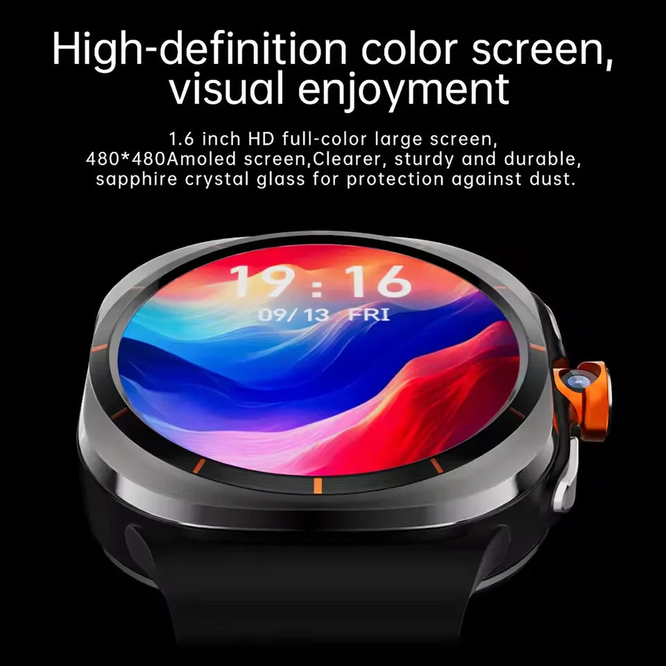 Smartwatch 4G/5G Videoanruf GPS mit Kamera