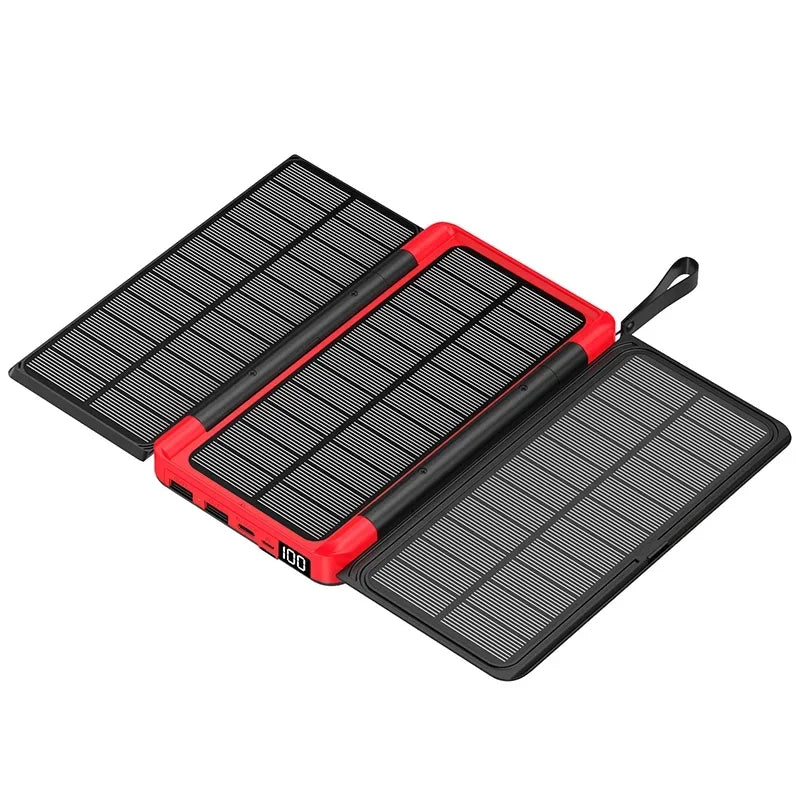Solar Powerbank 20000mAh with Qi Wireless Function