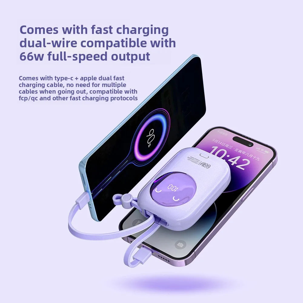 Mini Powerbank 10000mAh Schnell 2025