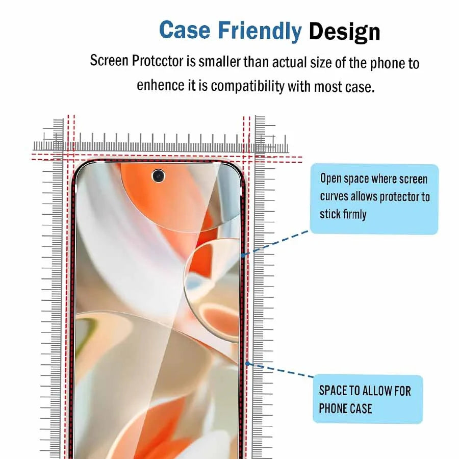 2er Set Panzerglas für Google Pixel Modelle