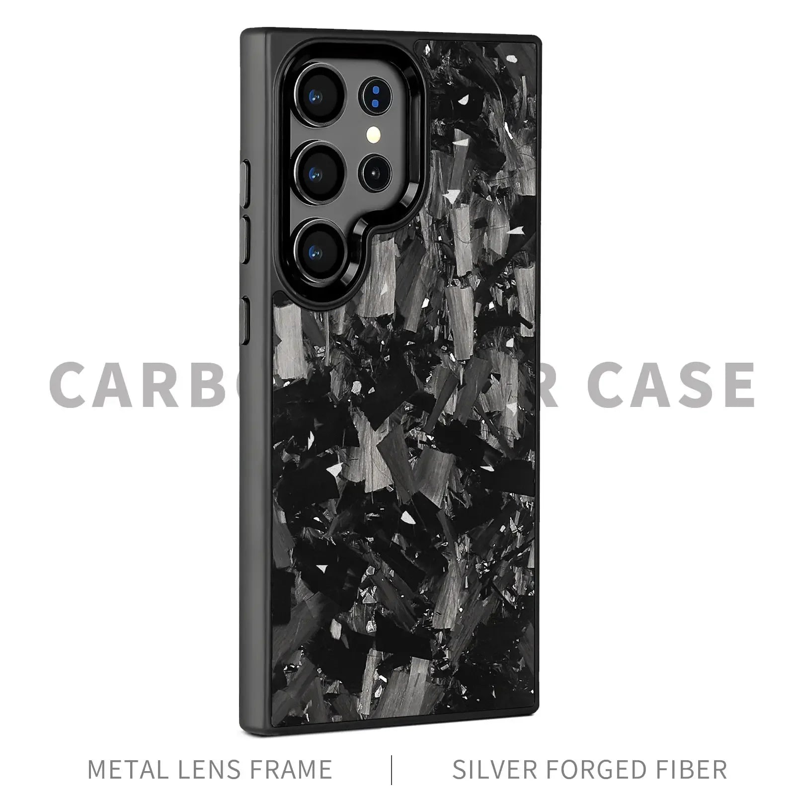 Carbon Fiber Magnet Hülle für Galaxy S25 S24 S23 Ultra