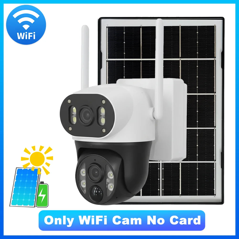 Solar WLAN Outdoor Kamera mit 8MP und Nachtsicht