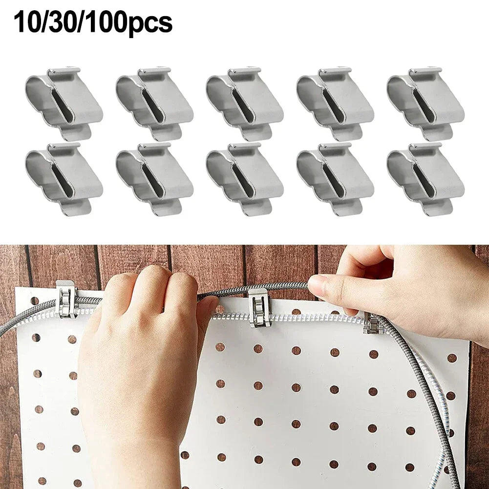 Solar Kabelclip Edelstahl für Kabelmanagement 10–100 Stück