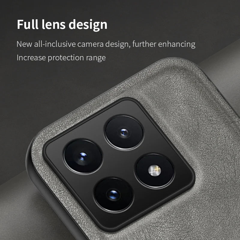 Rückseite Lederhülle Xiaomi 14T Pro