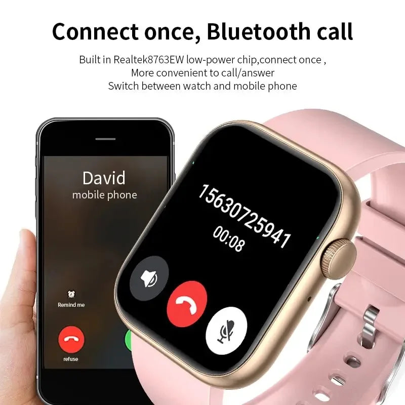 Moderne Smartwatch 10 GPS NFC BT-Anruf Herren
