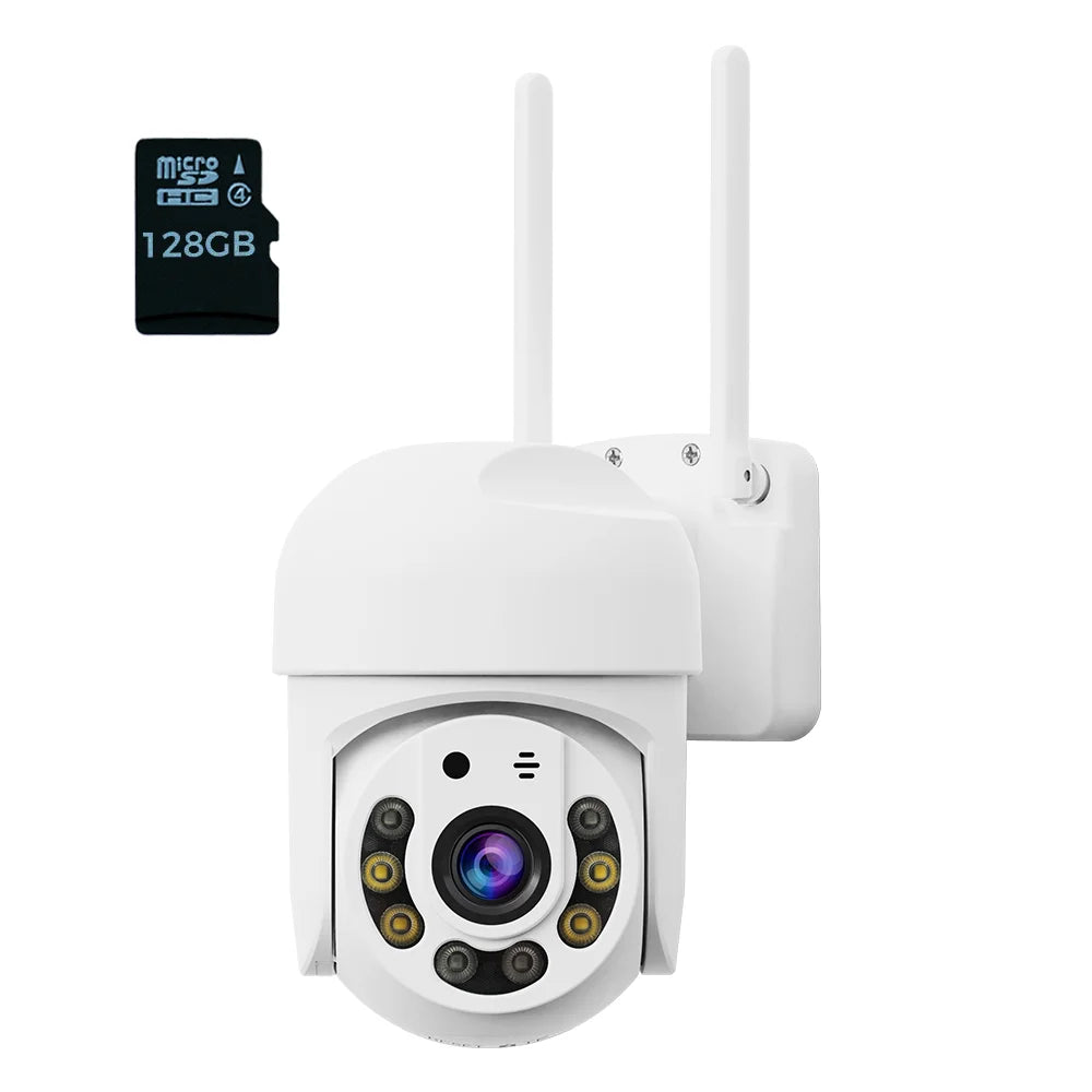 3MP Mini WLAN Kamera mit Schwenkfunktion & Audio IP65
