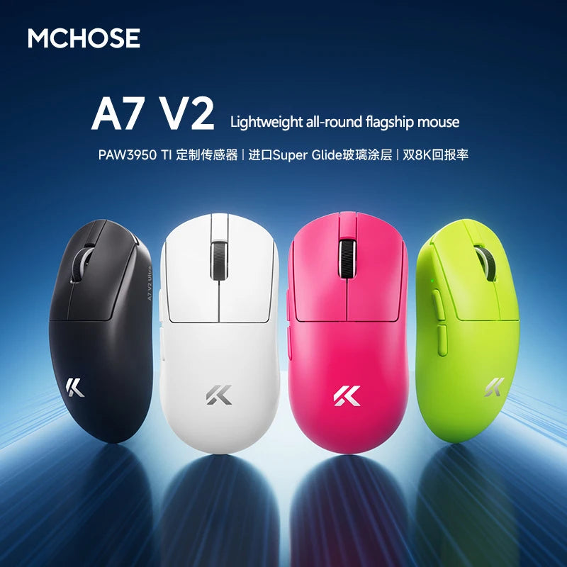 Leichte kabellose Tri-Mode Gaming- und Office-Maus