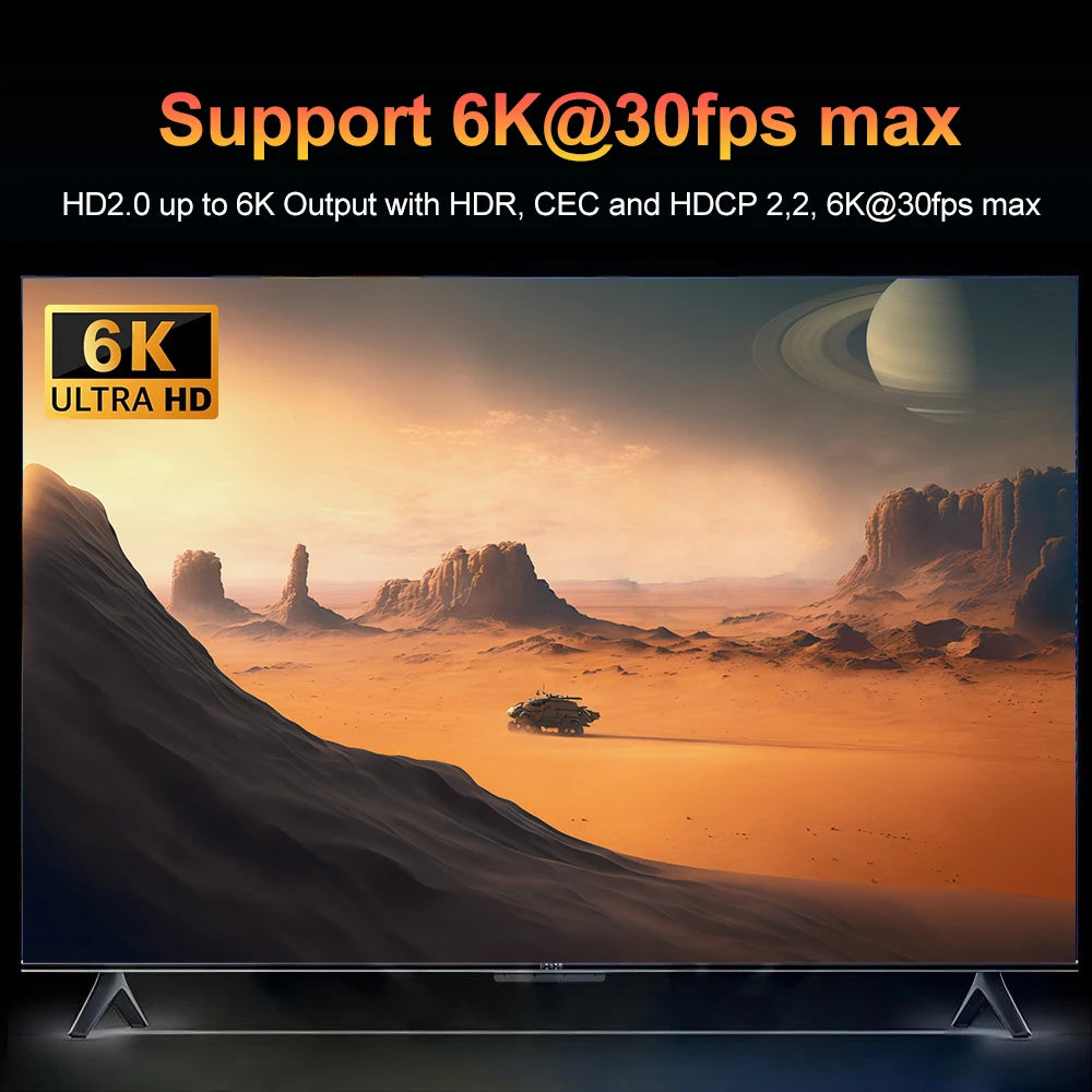 8K Android Smart TV Streaming Stick mit Sprachsteuerung