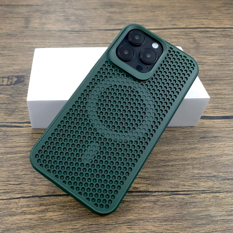 Luxus Magnetische Magsafe Hülle für iPhone 17 Pro Max – Weiche Kunststoff-Abdeckung