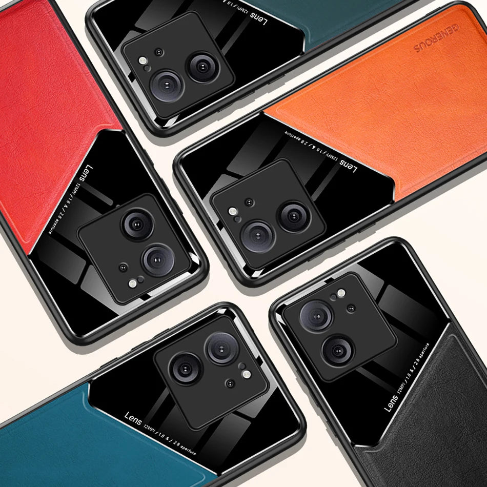 Plexiglas Lederhülle für Xiaomi 13T Pro