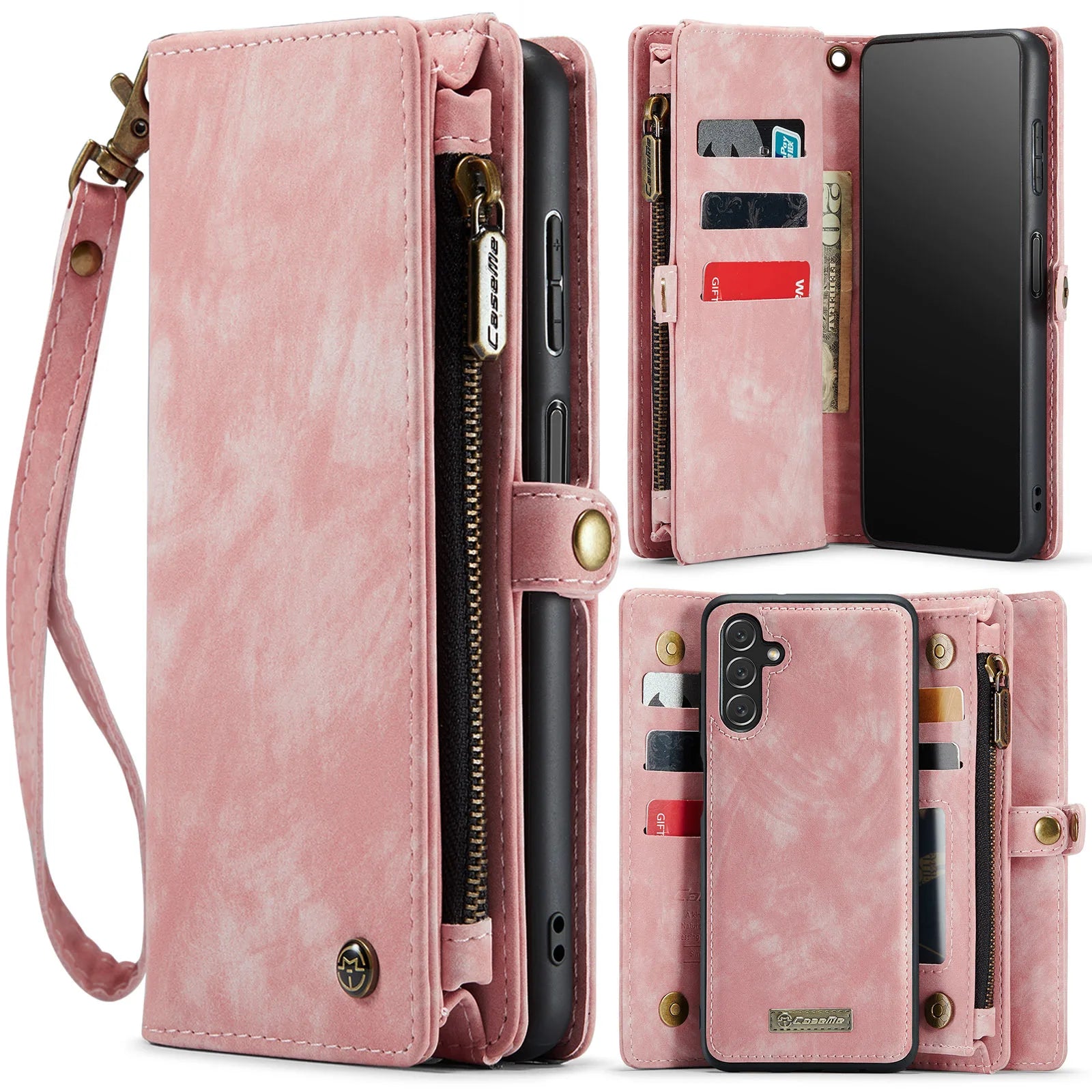 Wallet Lanyard Hülle PU-Leder für Google Pixel 10