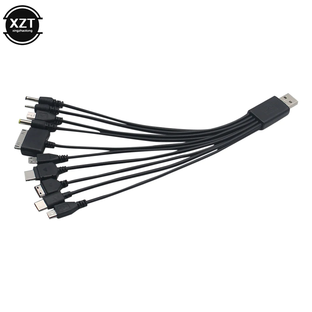 10in1 Micro USB Ladegerät Kabel für Handys