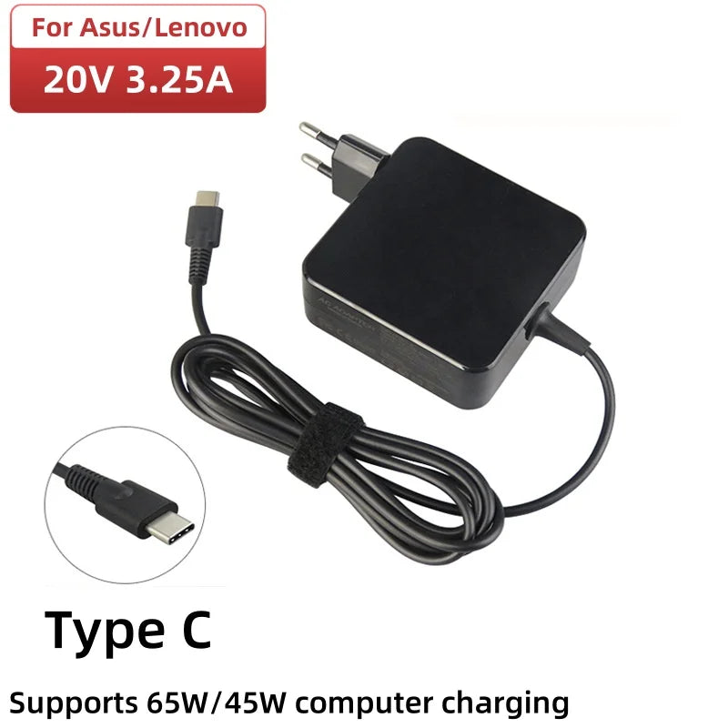 65W Typ-C Ladegerät 20V 2,4A USB-C