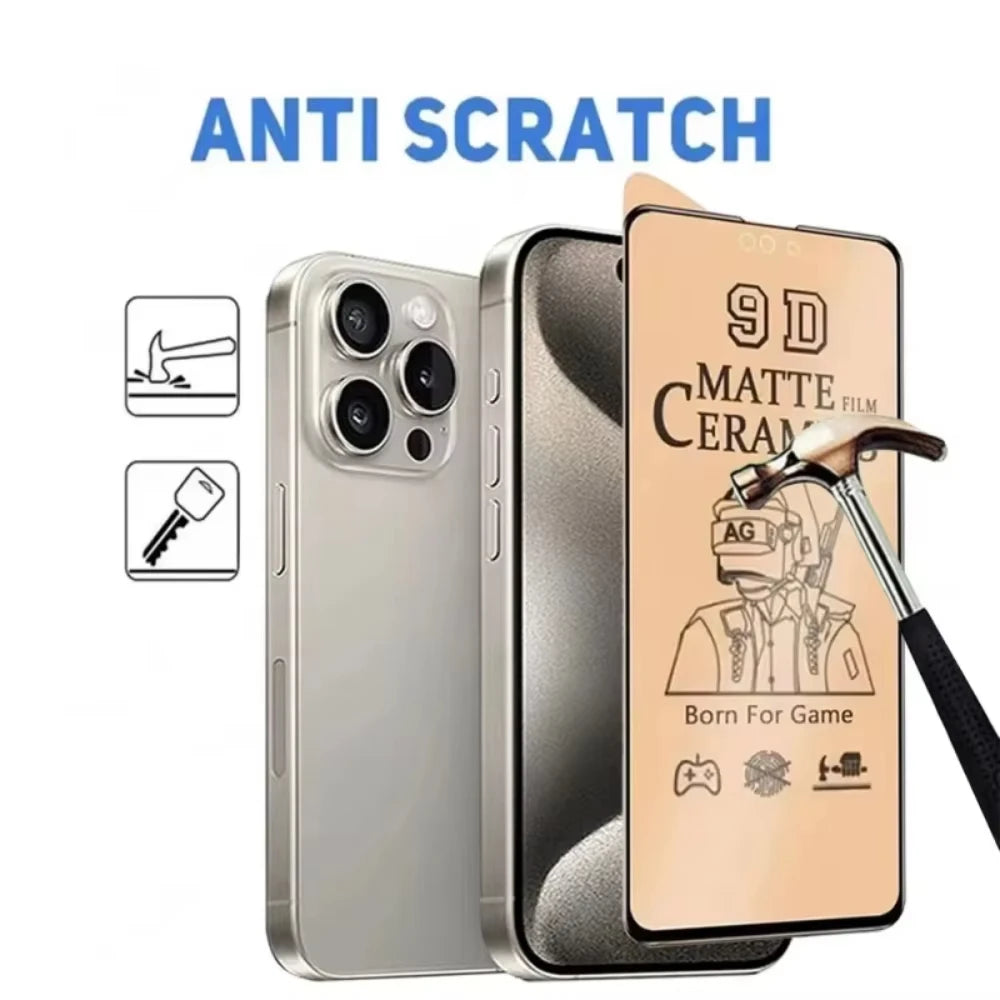 Mattes Keramik Schutzglas für iPhone 17 Pro Max