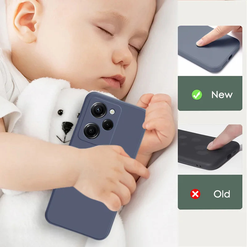 Flüssigsilikonhülle für POCO F-Serie