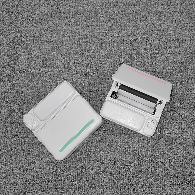 Mobiler Mini Thermodrucker C19 für Fotos & Etiketten