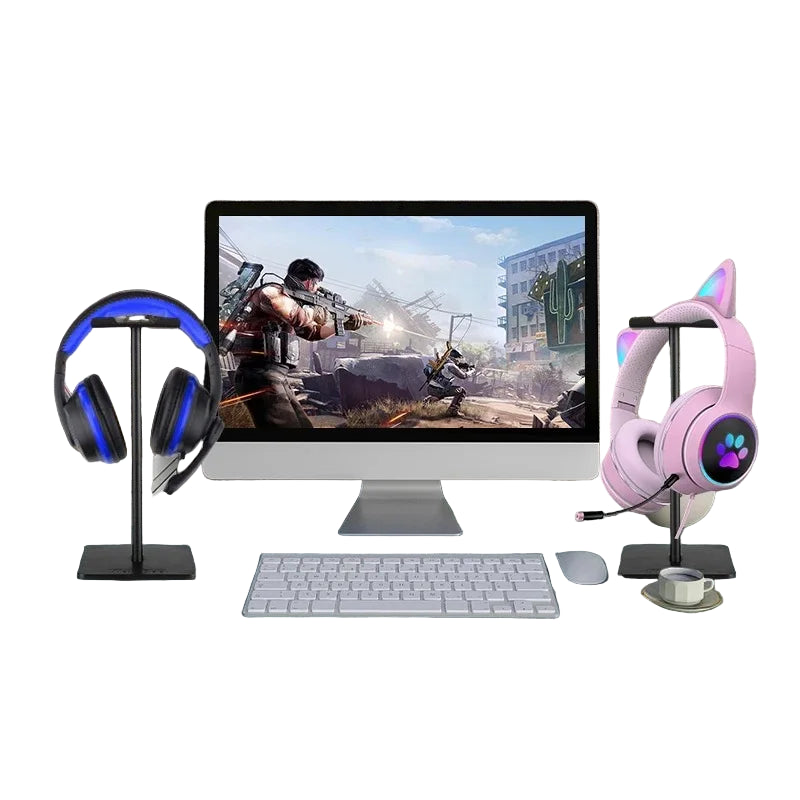 Universal Headset Stand Aluminum Desktop Holder