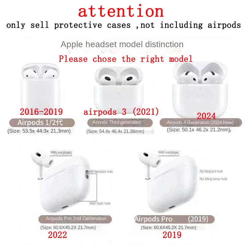 Lustige Silikonhülle für AirPods Pro 2
