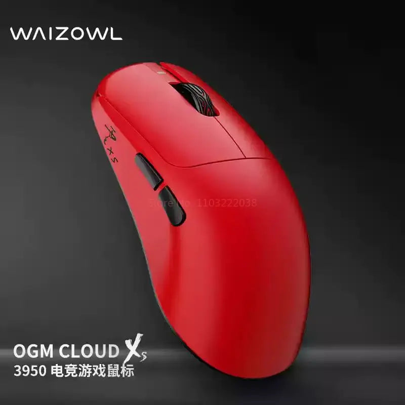 Leichte Gaming-Maus mit Paw3950, 3-Modus, kabellos