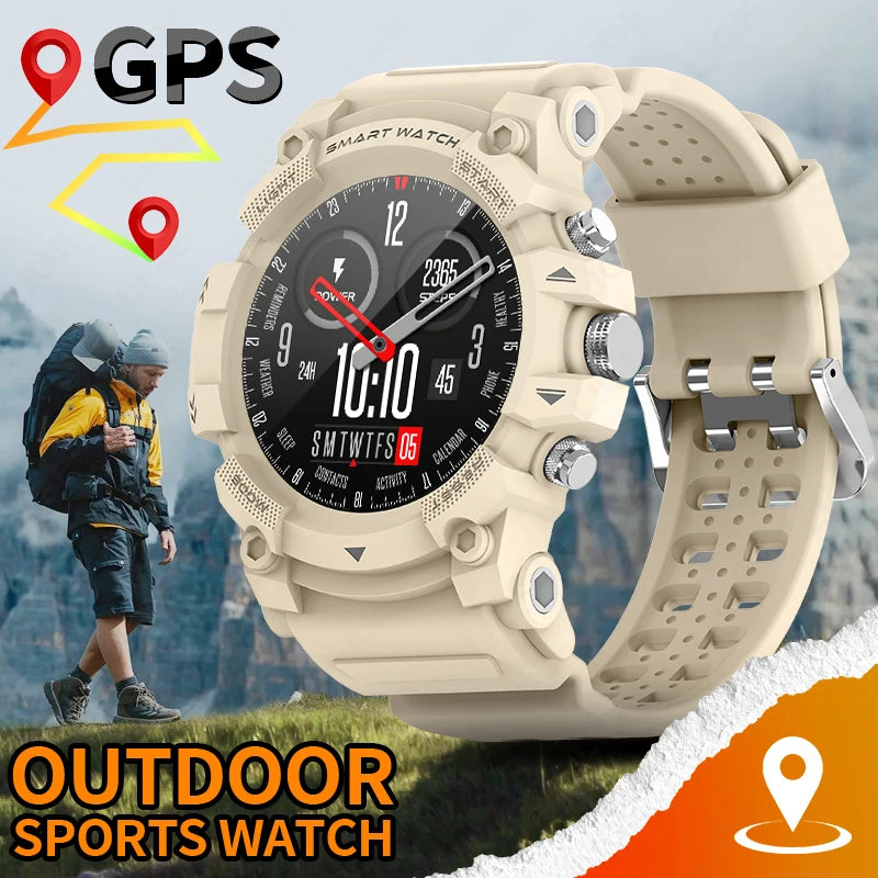 GPS Sport Smartwatch mit Herzfrequenz & Blutsauerstoff