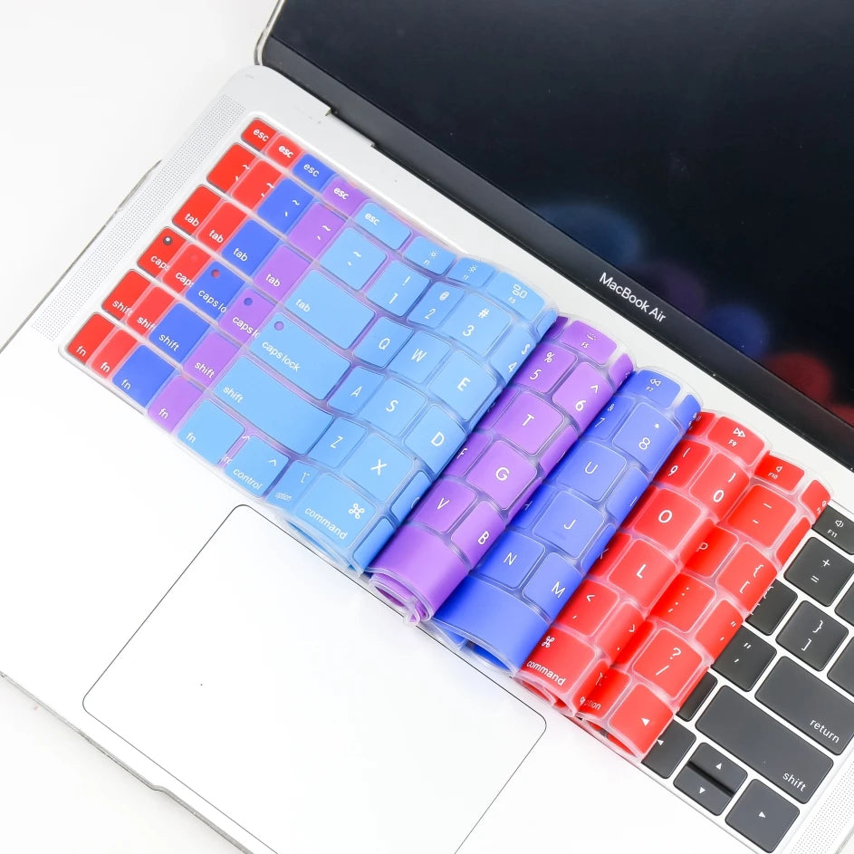 Housse de clavier en silicone pour MacBook Pro 13