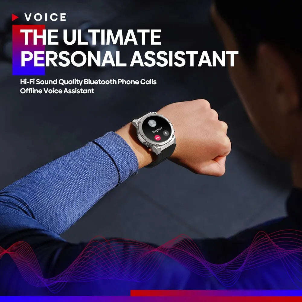 Robuste Smartwatch VIBE 7 PRO mit AMOLED & Anruffunktion