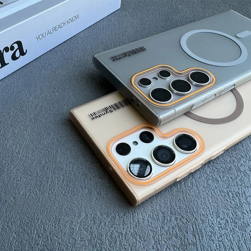 Luxus Magsafe-Hülle für Galaxy S25/S24