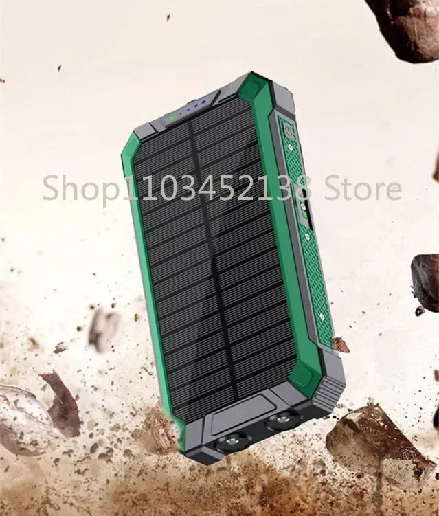 Solar Powerbank 20000mAh waterproof with Type-C