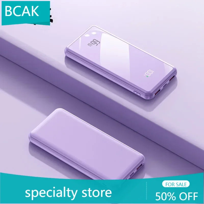 Batterie externe BCAK 30 000 mAh à charge rapide