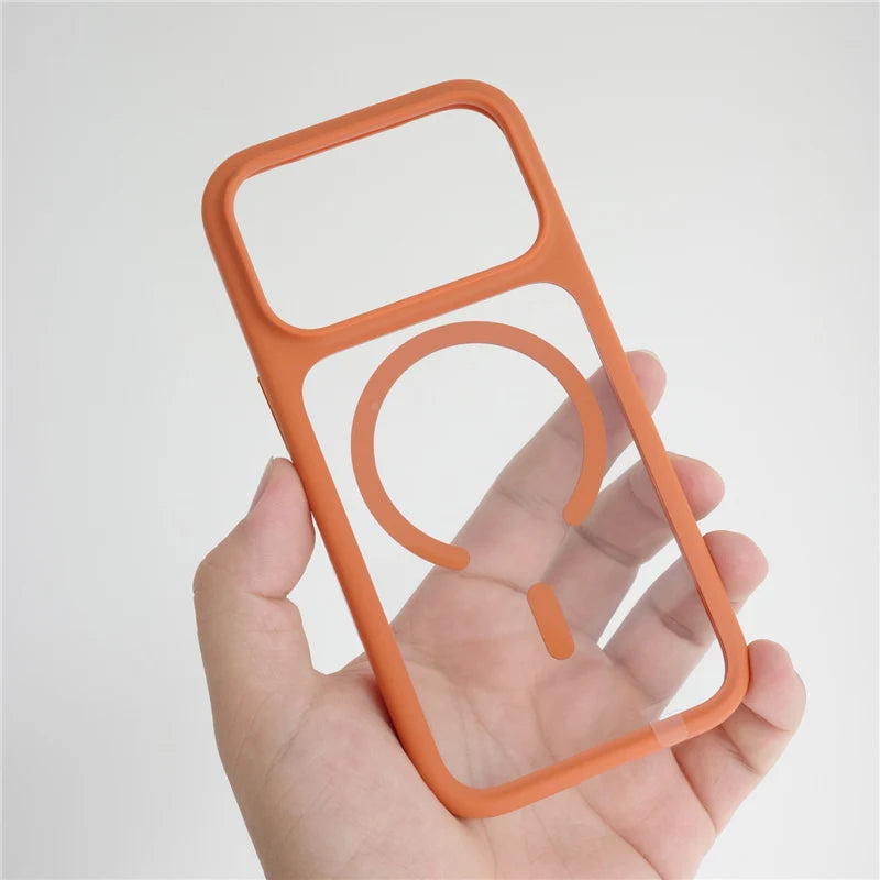 Transparente Luxushülle für iPhone 17 mit MagSafe